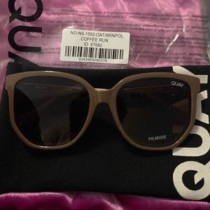 Brand New Quay Australia Coffee Run Sunglasses